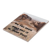Hump Day Camels Fliese (Seite)