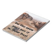 Hump Day Camels Notizblock (Rotiert)