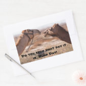 Hump Day Camels Rechteckiger Aufkleber (Umschlag)