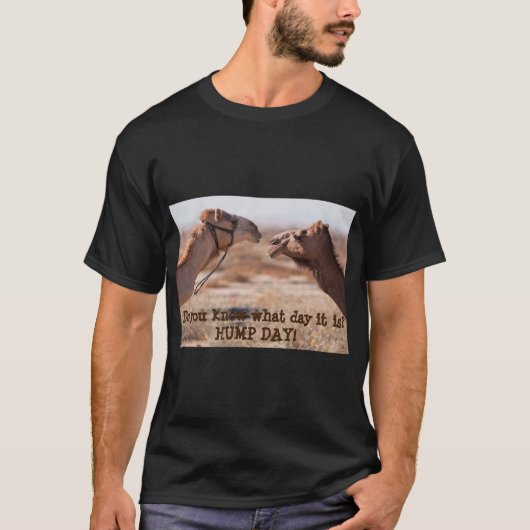 Hump Day Camels T-Shirt (Vorderseite)