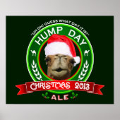 Hump Day Christmas Ale T - Shirt Poster (Vorne)