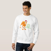 Hump Day Christmas Camel Sweatshirt (Vorne ganz)