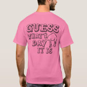 Hump Day - Funny Camel T-Shirt (Rückseite)
