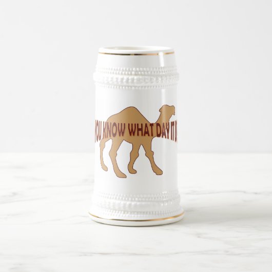 HUMP DAY HUMP DAY CAMEL BIERGLAS (Mittel)