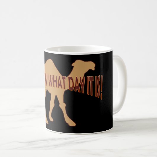 HUMP DAY HUMP DAY CAMEL KAFFEETASSE (VorderseiteRechts)