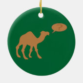 Hump day Hump Day Camel Keramik Ornament (Hinten)