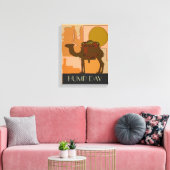 Hump Day Print Leinwanddruck (Insitu (Wohnzimmer))