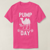 Hump Day Pump Day Mittwoch Fitness Gym Workout T-Shirt (Design vorne)