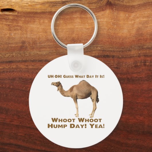 Hump Day Schlüsselanhänger (Vorderseite)