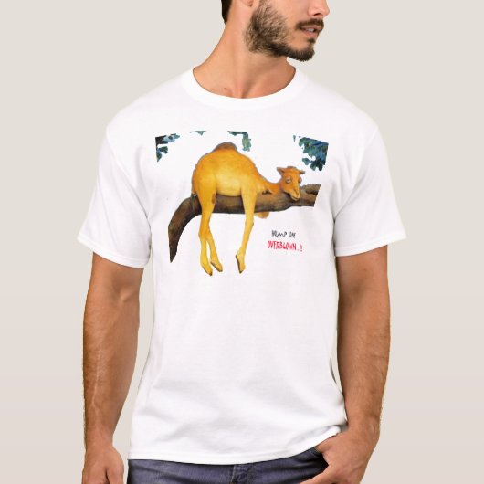 Hump Day, übertrieben T-Shirt (Vorderseite)