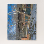 Humpback Bridge Liebe Puzzle (Vertikal)