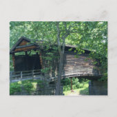 Humpback Covered Bridge Postkarte (Vorderseite)