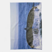 Humpback Schwanz. Handtuch (Vertikal)