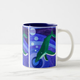 Humpback Song Zweifarbige Tasse