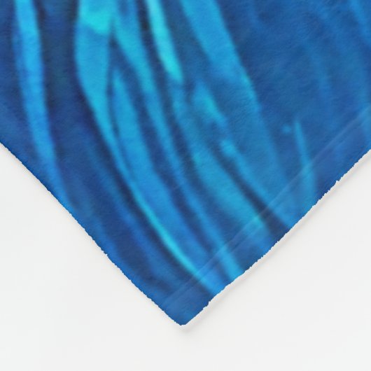 Humpback Sunset Leap Art Fleecedecke (Ecke)