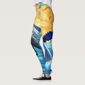 Humpback Sunset Leap Art Leggings (Links)