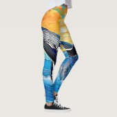Humpback Sunset Leap Art Leggings (Rechts)