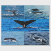 Humpback Wal Geschenkpapier (Flach)