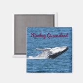 HUMPBACK WALE SCHWANZ MACKAY QUEENSLAND AUSTRALIA MAGNET (Vorderseite/Rückseite)