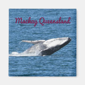 HUMPBACK WALE SCHWANZ MACKAY QUEENSLAND AUSTRALIA MAGNET (Vorne)