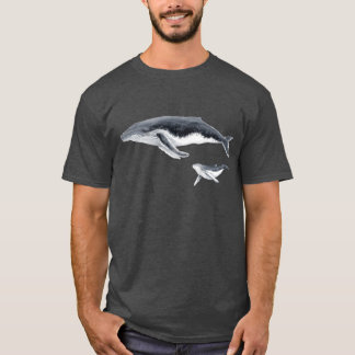 Humpback Walmutter und Buckelwal T-Shirt