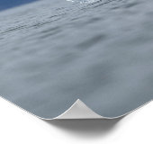 Humpback Whale 2 Poster (Ecke)