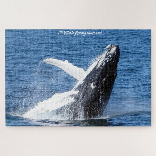 Humpback Whale Alaska Jigsaw Puzzle (Horizontal)