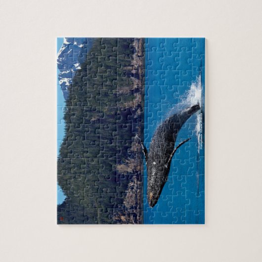 Humpback Whale Alaska Jigsaw Puzzle (Vertikal)