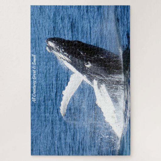 Humpback Whale Alaska Jigsaw Puzzle (Vertikal)