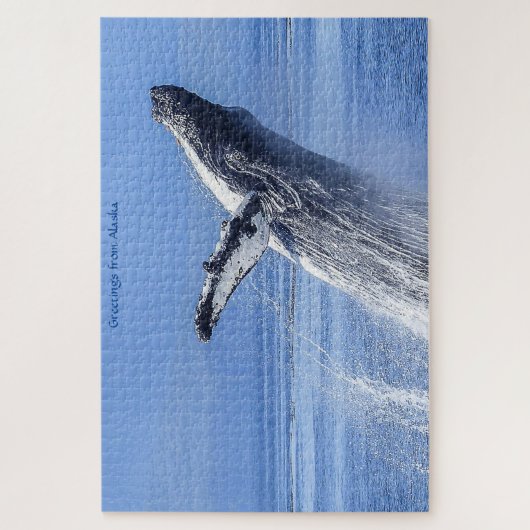 Humpback Whale Alaska Jigsaw Puzzle (Vertikal)