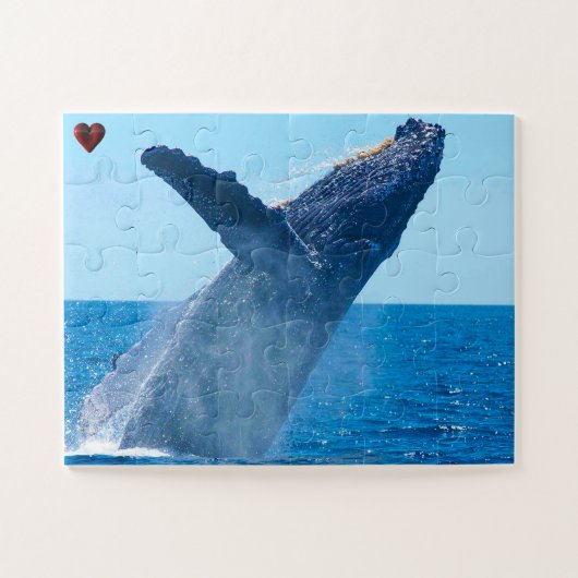 Humpback Whale Alaska Puzzle (Horizontal)
