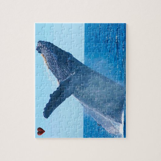 Humpback Whale Alaska Puzzle (Vertikal)