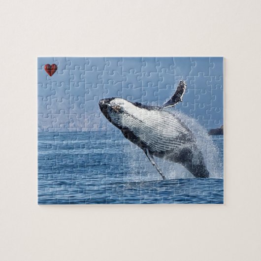 Humpback Whale Alaska Puzzle (Horizontal)