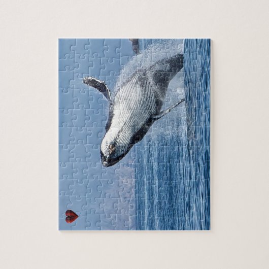 Humpback Whale Alaska Puzzle (Vertikal)