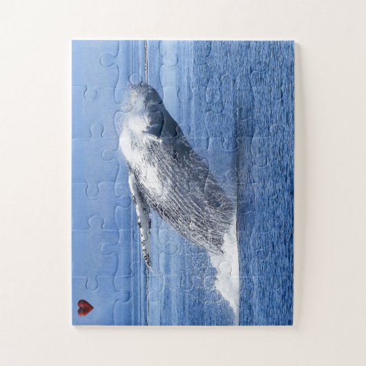 Humpback Whale Alaska Puzzle (Vertikal)