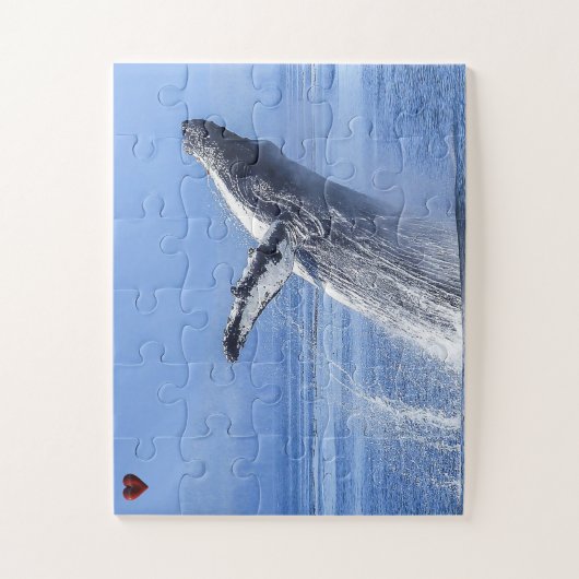 Humpback Whale Alaska Puzzle (Vertikal)