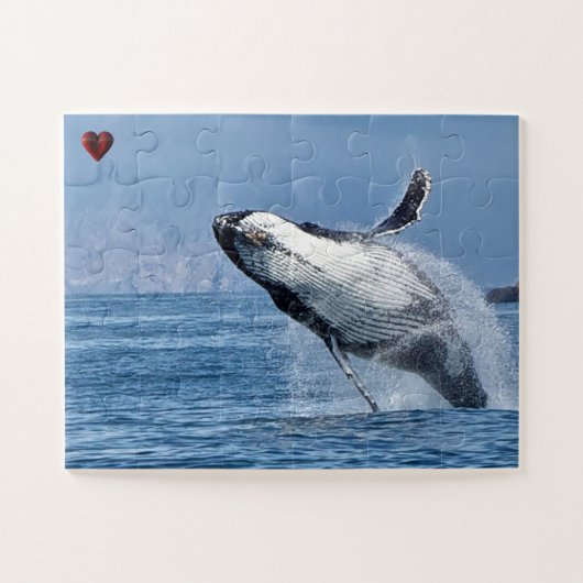 Humpback Whale Alaska Puzzle (Horizontal)