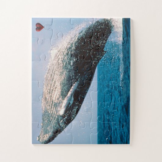 Humpback Whale Alaska Puzzle (Vertikal)