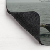 Humpback Whale and Tall Ship 2 Mousepad (Ecke)