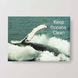 Humpback Whale Beauty Breaching: Schaltfläche Button