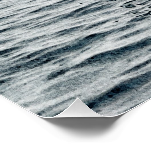 Humpback Whale Calf Poster (Ecke)