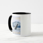 Humpback Whale - Cordova, Alaska Tasse (Vorderseite Links)