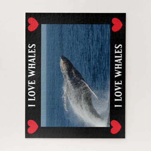 Humpback Whale - der Bruch Puzzle (Vertikal)