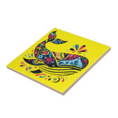 Humpback Whale Fliese (Seite)