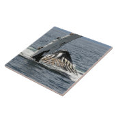 Humpback Whale Fliese (Seite)