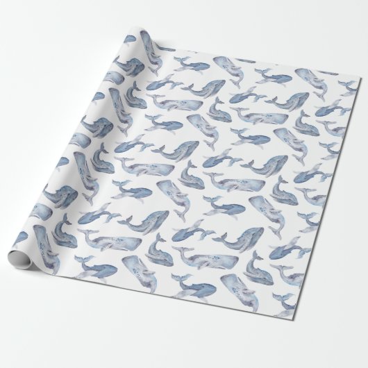 Humpback Whale Geschenkpapier (Ungerollt)