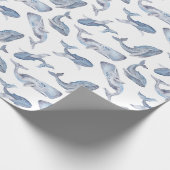 Humpback Whale Geschenkpapier (Ecke)