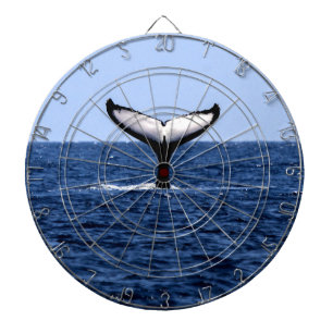 Humpback Whale im Ozean Dartscheibe