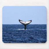 Humpback Whale im Ozean Mousepad (Vorne)