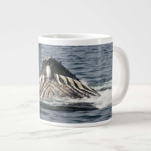 Humpback Whale Jumbo-Tasse (Vorderseite Rechts)